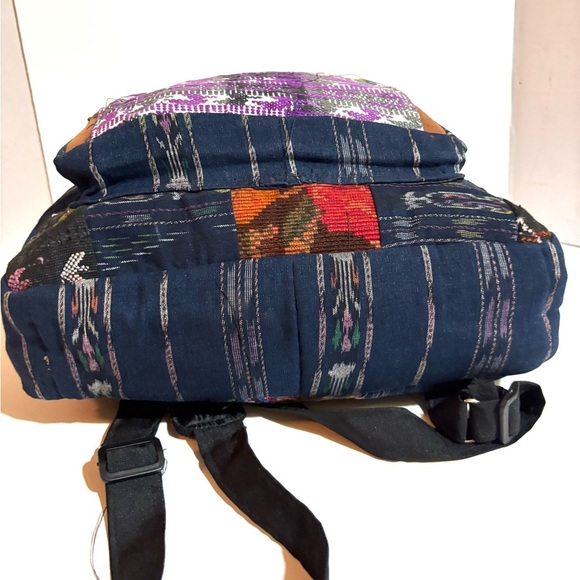 Colorful Patchwork Backpack - Picture 4 of 5